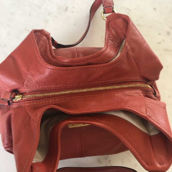 Coach Madison Maggie Terracotta Shoulder Bag - Picture 4 of 13